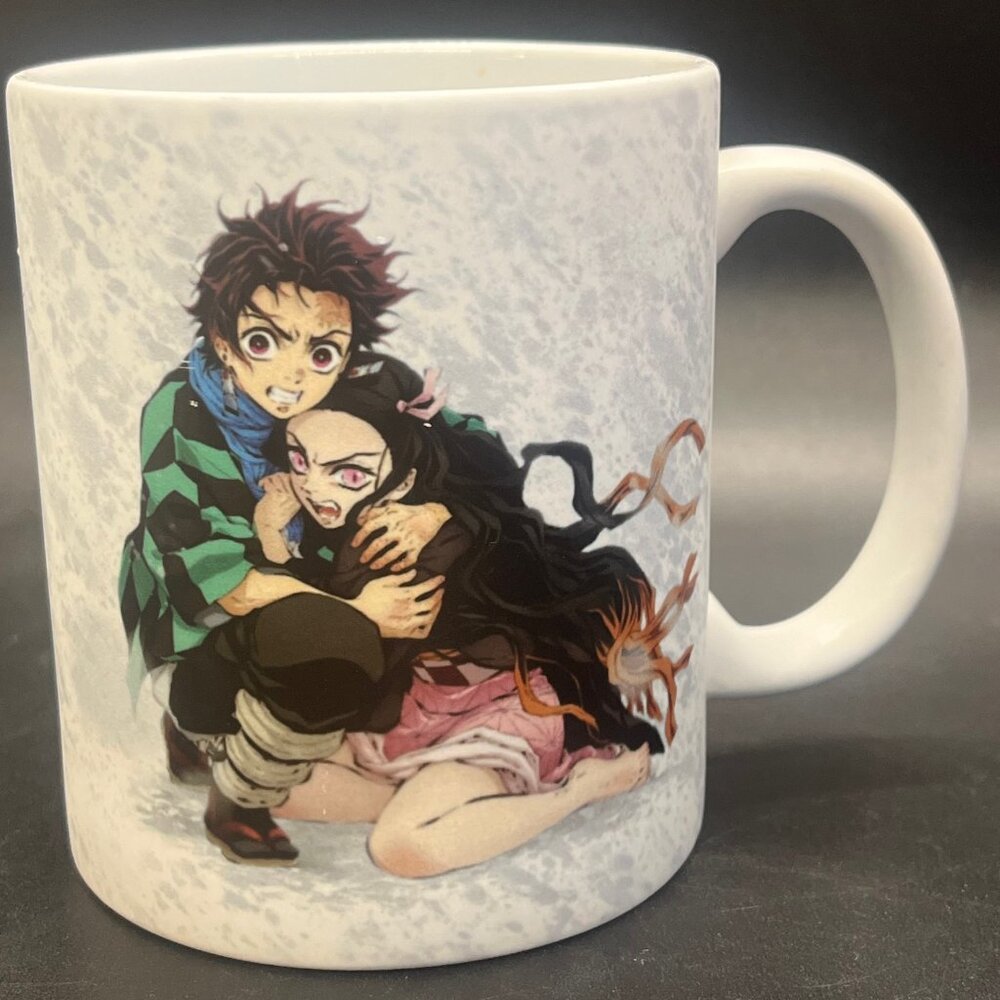 Demon Slayer Tanjiro & Nezuko Coffee‎ Tea Mug Manga Abystyle Anime Official 12oz